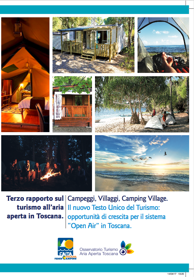 Terzo rapporto sul turismo all’aria aperta in Toscana